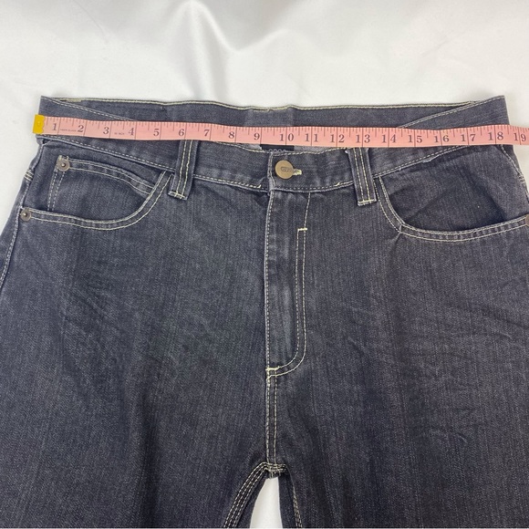 Vintage Coogi Embroidered Blue Denim Loose Fit Baggy Jeans - Picture 9 of 12